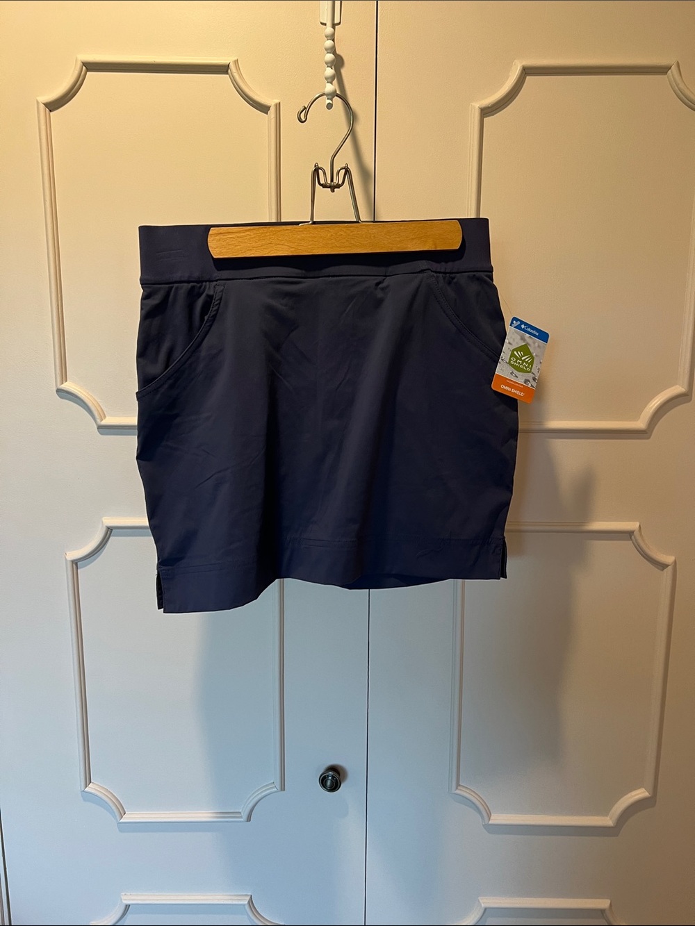 NWT Columbia Performance Navy Athletic Skort with Pockets